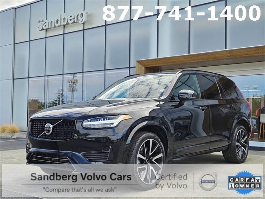 Certified 2023 Volvo XC90 Recharge Plug-In Hybrid Plus Dark 7-Seater SUV