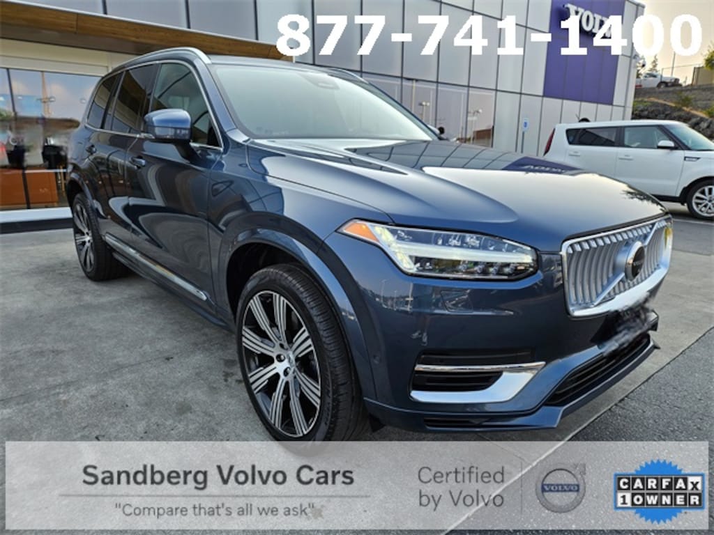 Certified 2024 Volvo XC90 plug-in hybrid T8 Plus Bright 7-Seater SUV