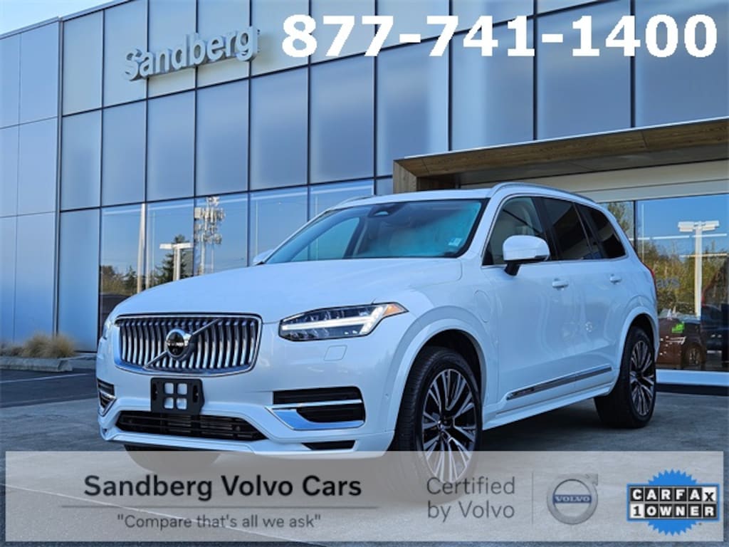 Certified 2024 Volvo XC90 plug-in hybrid T8 Plus Bright 7-Seater SUV