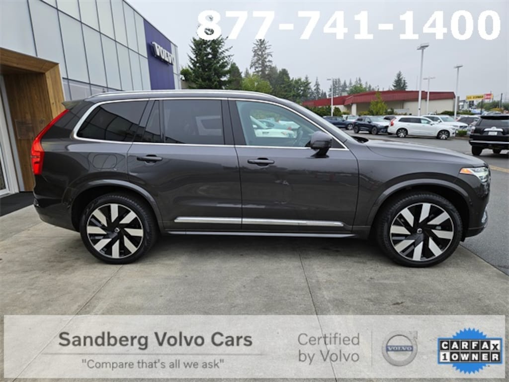 Certified 2023 Volvo XC90 Recharge Plug-In Hybrid Ultimate Bright 7-Seater SUV