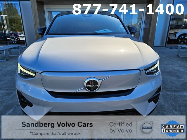 Certified 2023 Volvo C40 Ultimate with VIN YV4ED3GMXP2045141 for sale in Lynnwood, WA