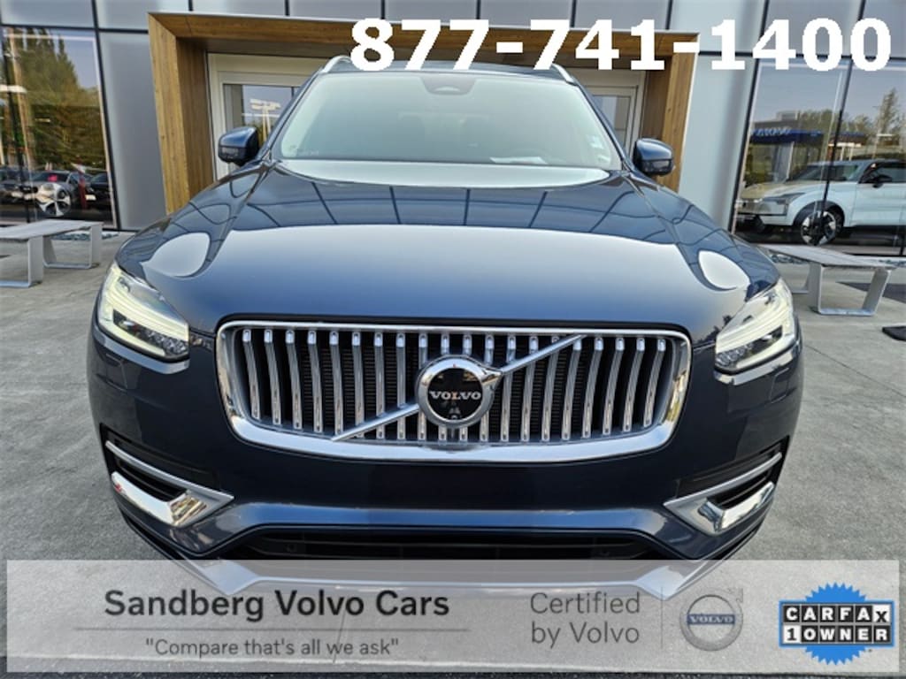 Certified 2024 Volvo XC90 plug-in hybrid T8 Plus Bright 7-Seater SUV