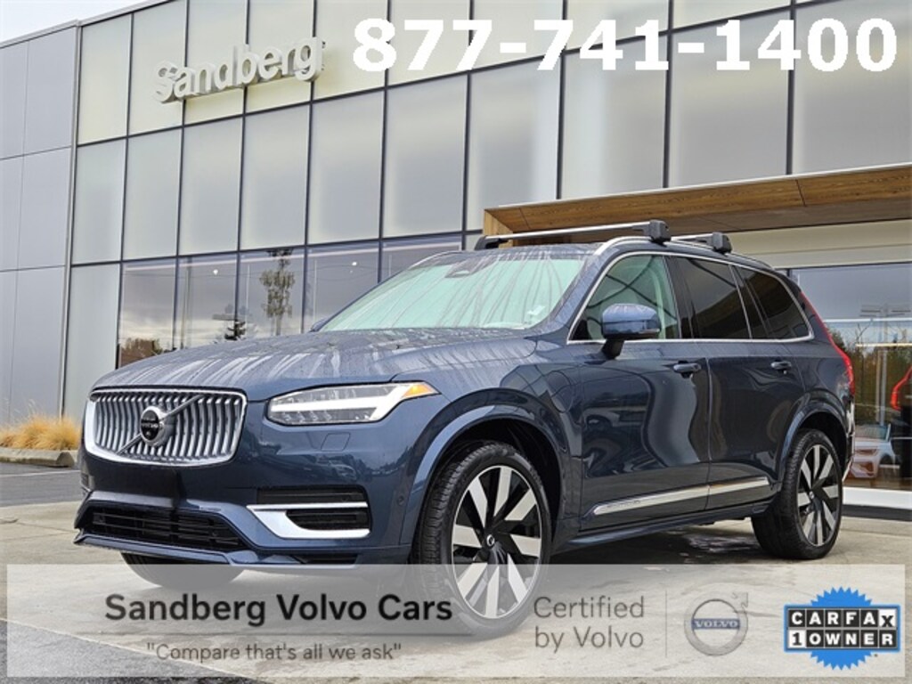 Certified 2023 Volvo XC90 Recharge Plug-In Hybrid Ultimate Bright 7-Seater SUV