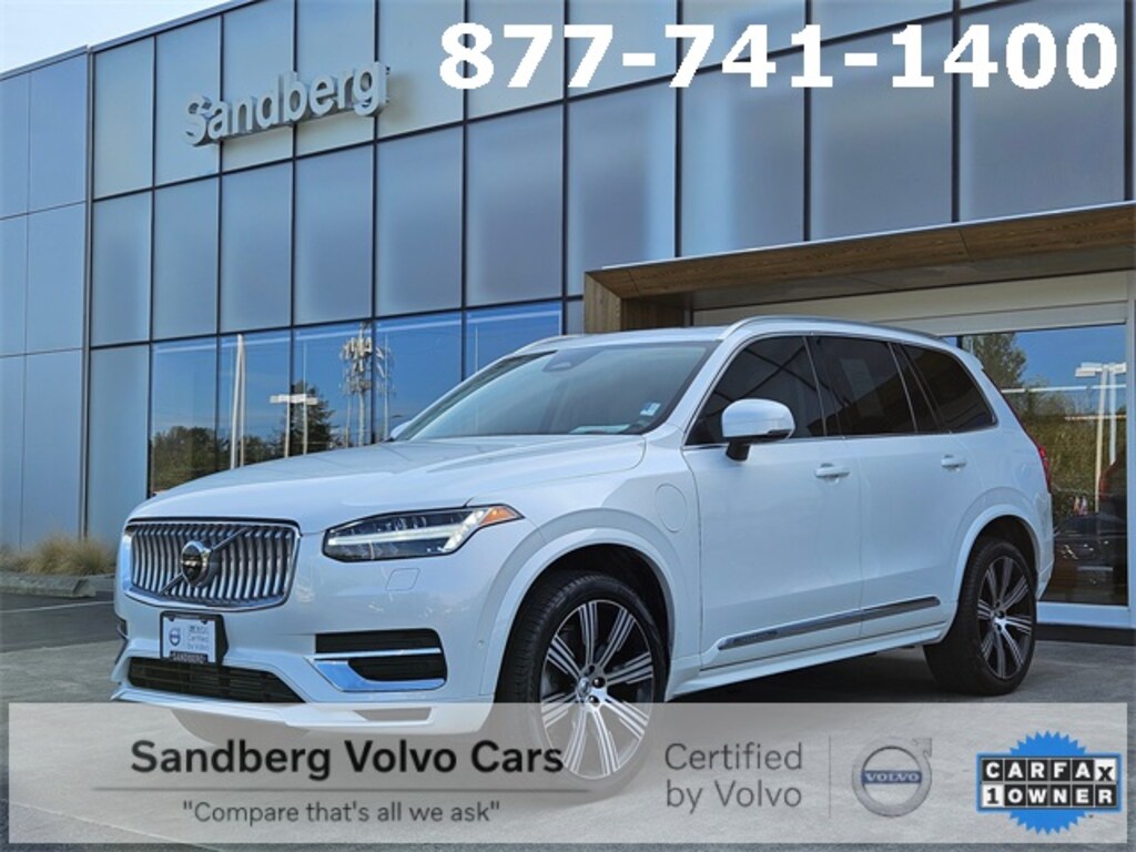 Certified 2024 Volvo XC90 plug-in hybrid T8 Plus Bright 7-Seater SUV