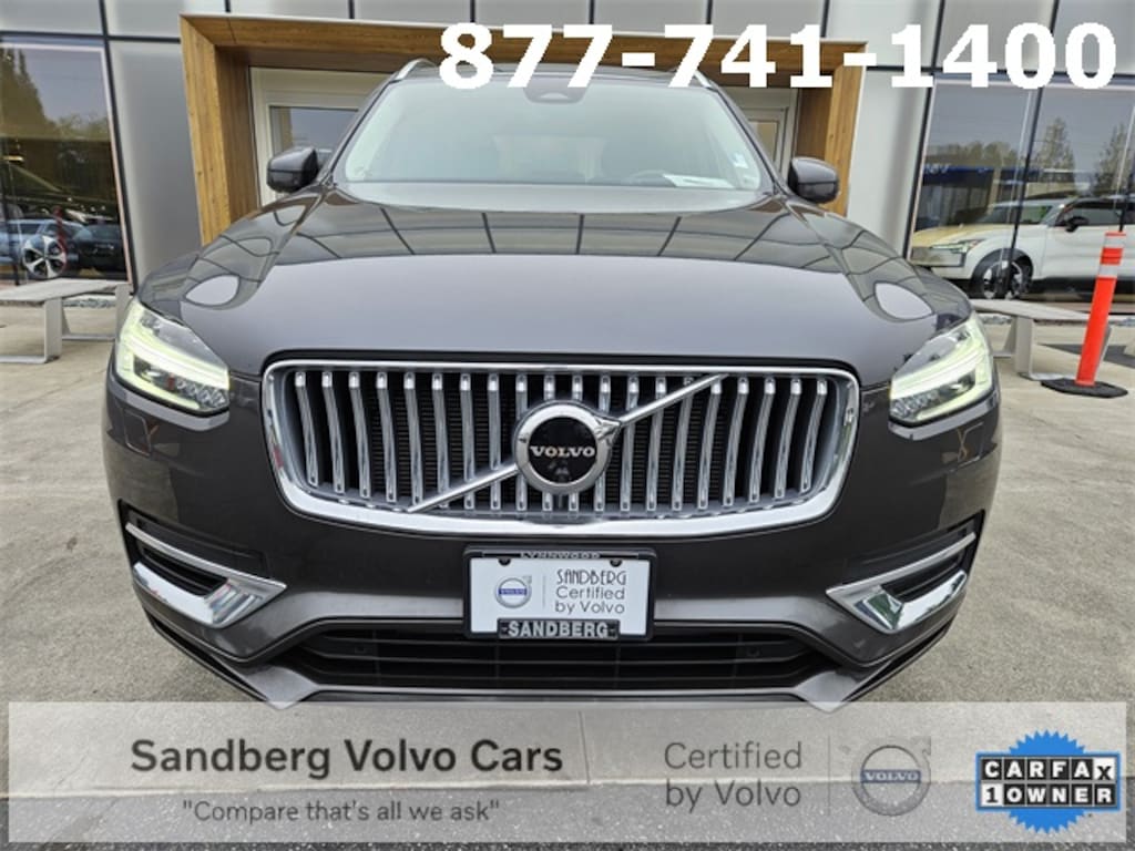 Certified 2023 Volvo XC90 Recharge Plug-In Hybrid Ultimate Bright 7-Seater SUV