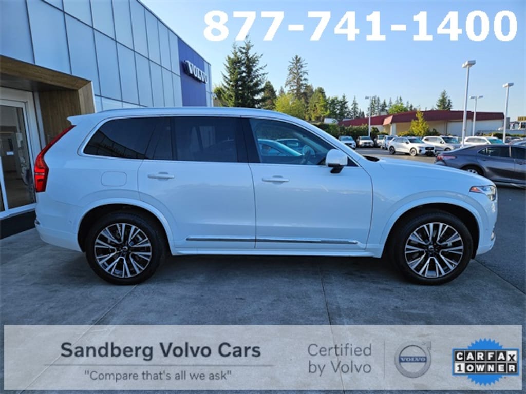 Certified 2024 Volvo XC90 plug-in hybrid T8 Plus Bright 7-Seater SUV