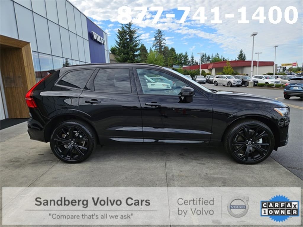 Certified 2024 Volvo XC60 plug-in hybrid T8 Ultimate Black Edition SUV