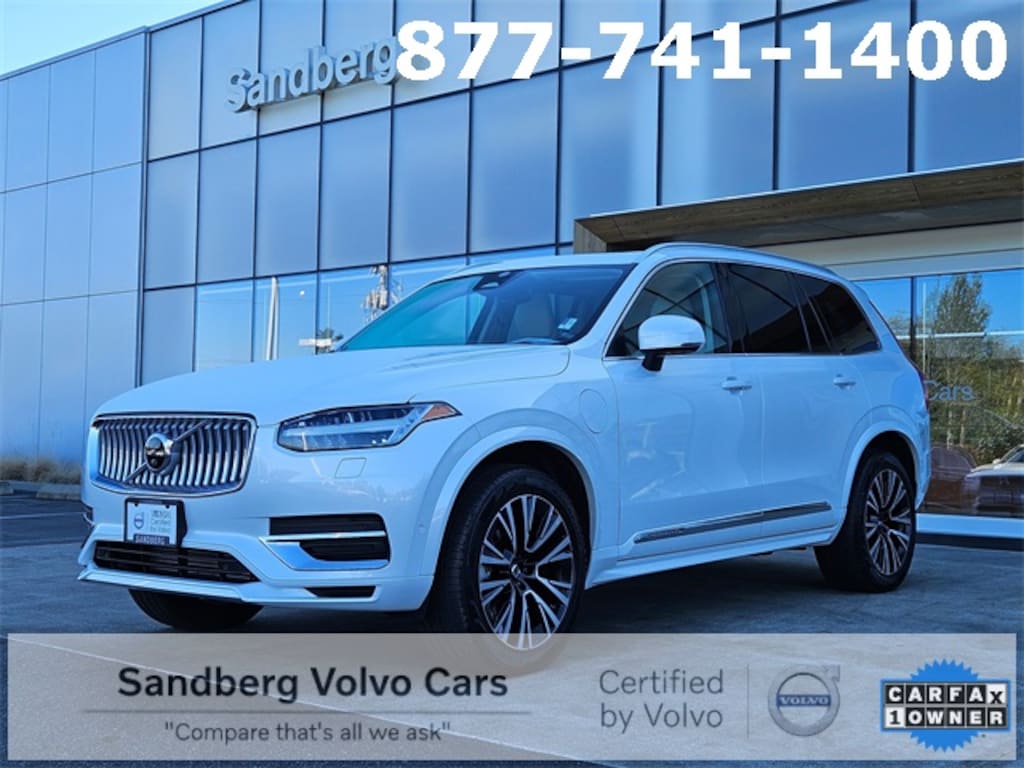 Certified 2023 Volvo XC90 Recharge Plug-In Hybrid Plus Bright 7-Seater SUV