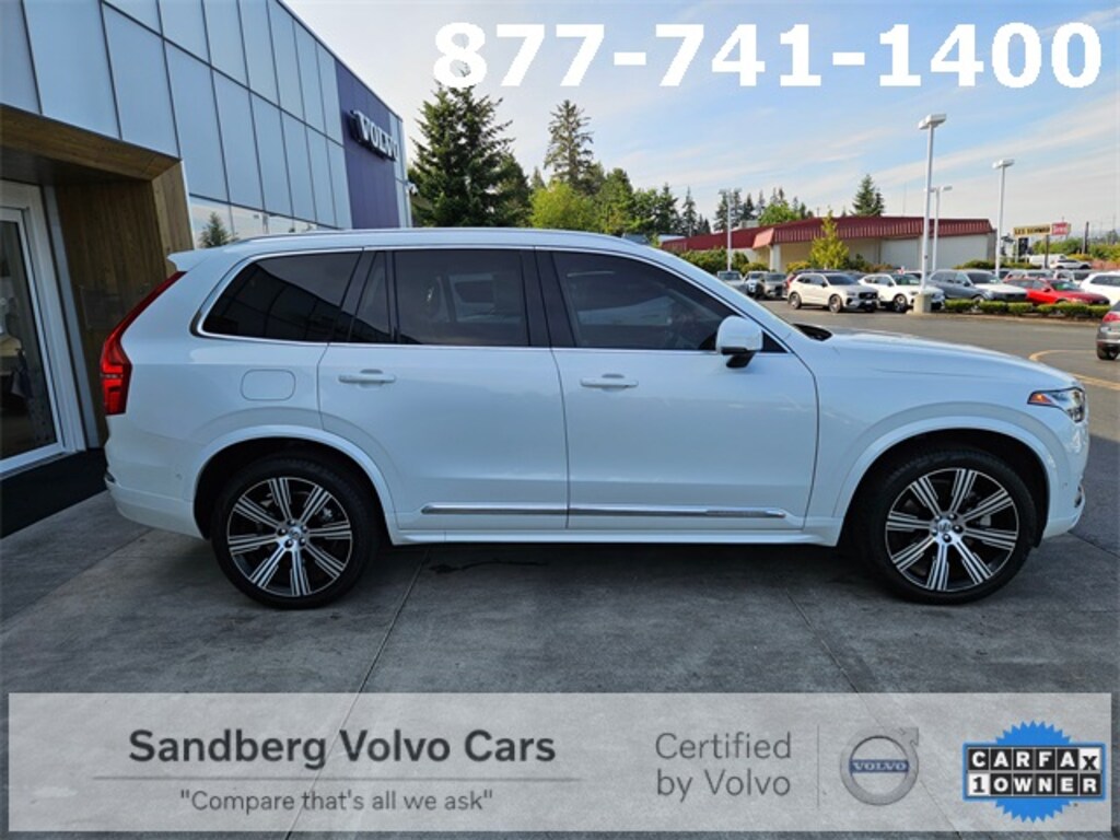 Certified 2024 Volvo XC90 plug-in hybrid T8 Plus Bright 7-Seater SUV
