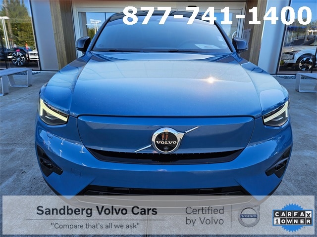 Certified 2023 Volvo C40 Ultimate with VIN YV4ED3GM6P2043628 for sale in Lynnwood, WA