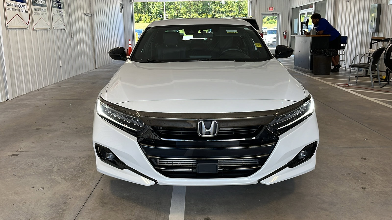 Used 2021 Honda Accord Sport with VIN 1HGCV1F38MA116814 for sale in Jacksonville, NC