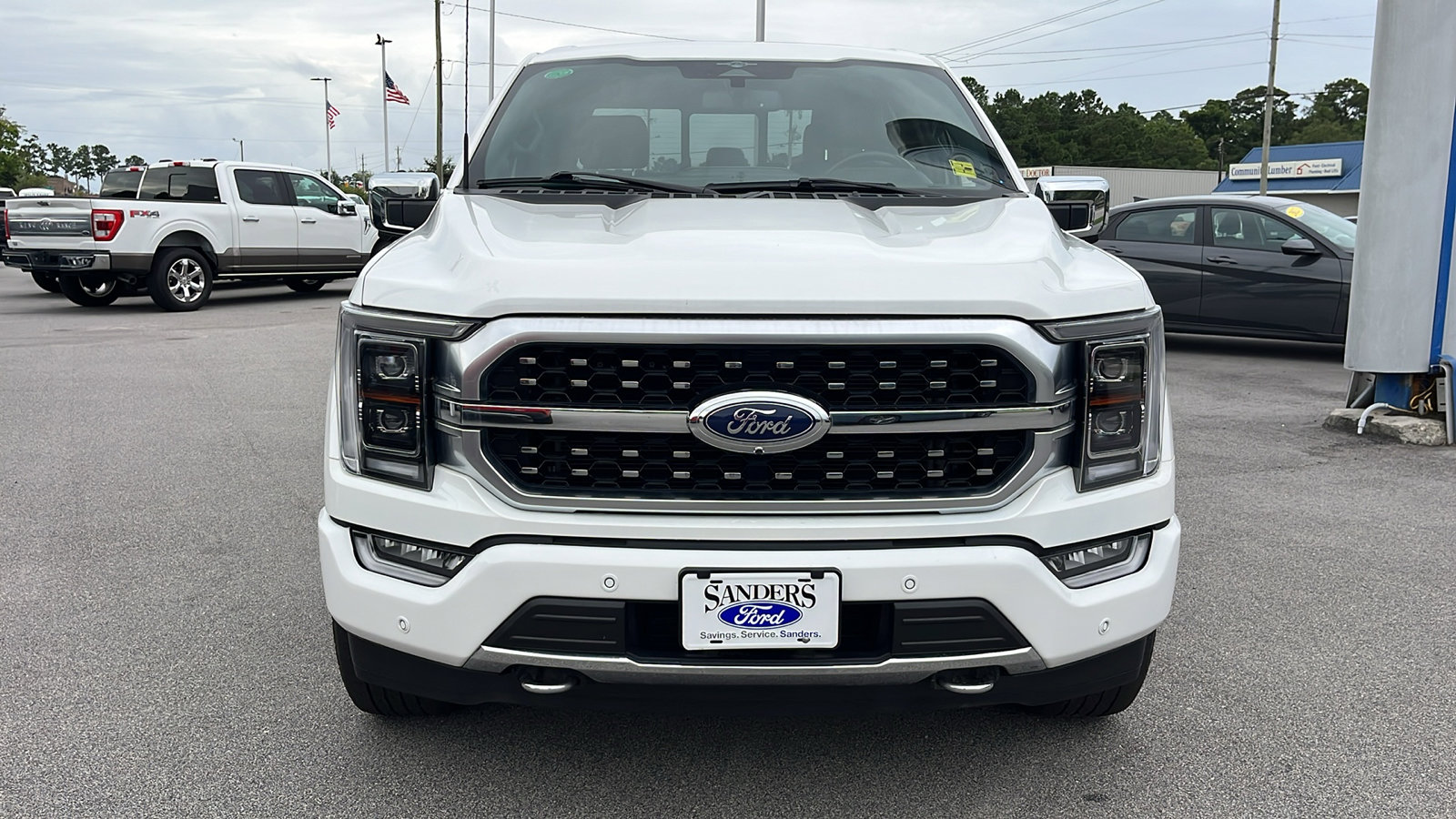 Used 2023 Ford F-150 Platinum with VIN 1FTFW1E86PFA51362 for sale in Jacksonville, NC