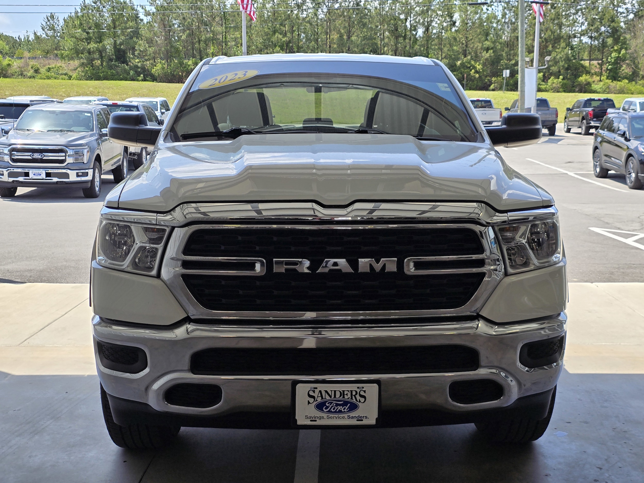 Used 2023 RAM Ram 1500 Pickup Big Horn/Lone Star with VIN 1C6SRFMTXPN637889 for sale in Jacksonville, NC