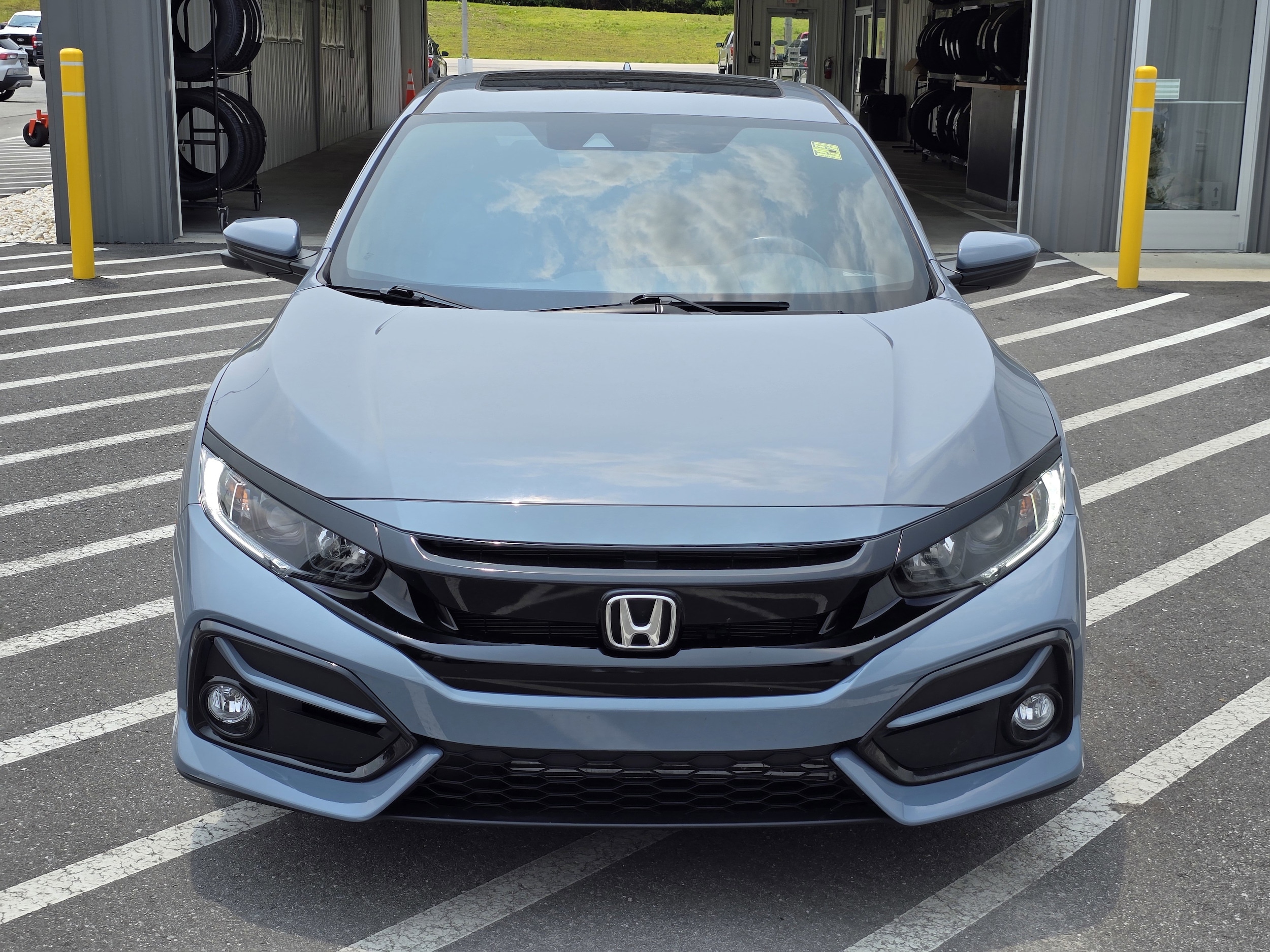 Used 2021 Honda Civic Hatchback EX with VIN SHHFK7H63MU214752 for sale in Jacksonville, NC