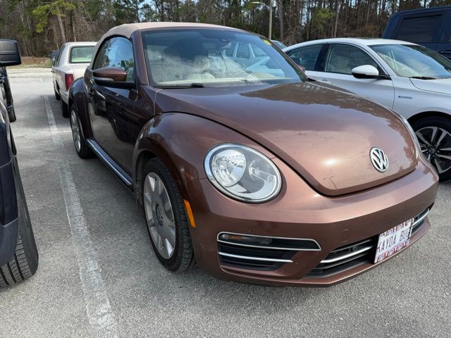 Used 2017 Volkswagen Beetle SEL with VIN 3VW517AT7HM823907 for sale in Swansboro, NC