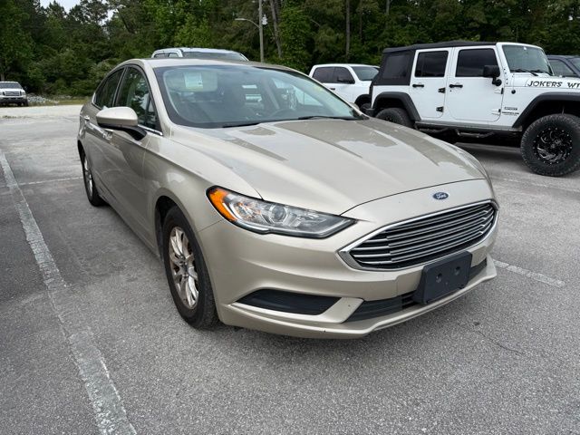 Used 2017 Ford Fusion S with VIN 3FA6P0G74HR144399 for sale in Swansboro, NC