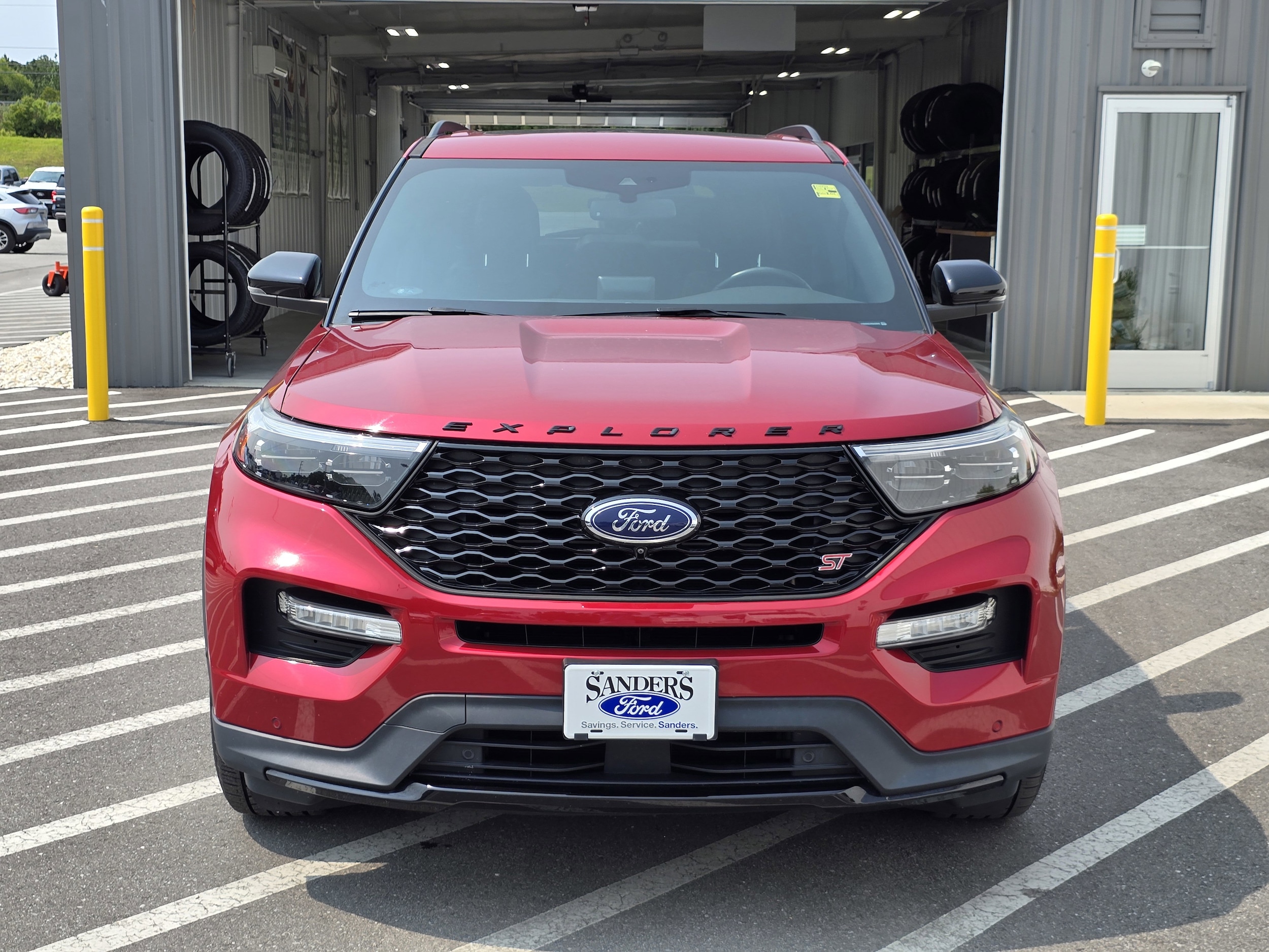 Used 2021 Ford Explorer ST with VIN 1FM5K8GCXMGA33644 for sale in Jacksonville, NC