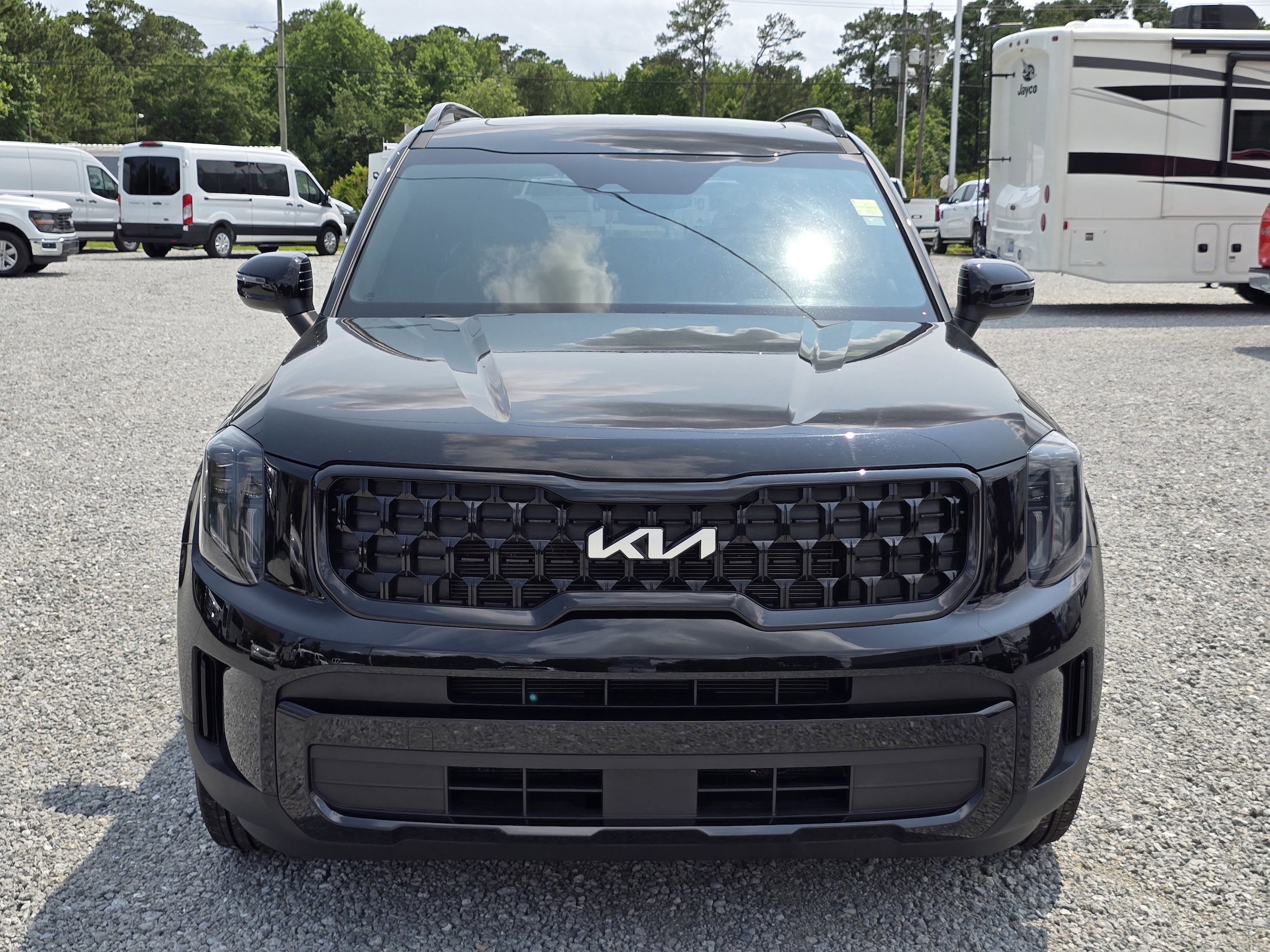 Used 2024 Kia Telluride EX X-Line with VIN 5XYP3DGC4RG447046 for sale in Jacksonville, NC