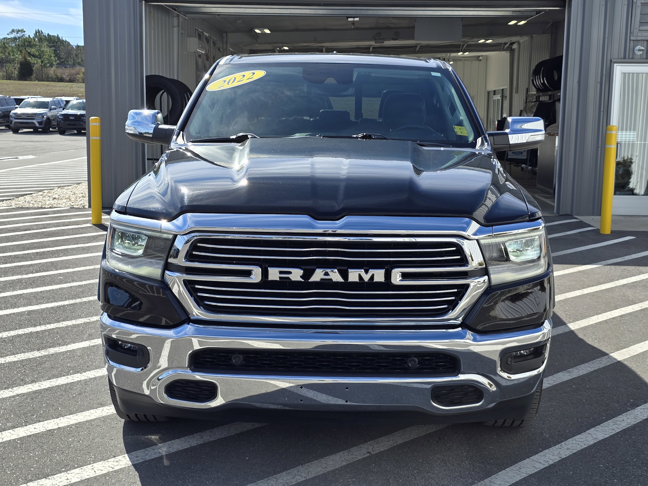 Used 2022 RAM Ram 1500 Pickup Laramie with VIN 1C6RREJM9NN337148 for sale in Jacksonville, NC
