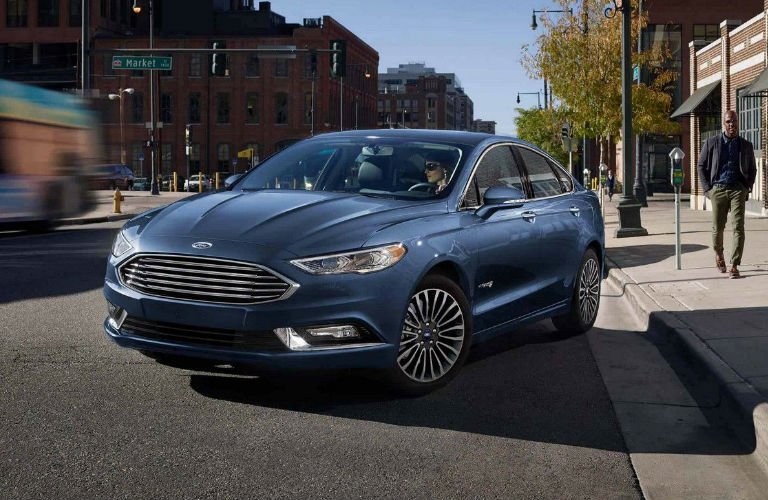 2018 Ford Fusion parked at a curb