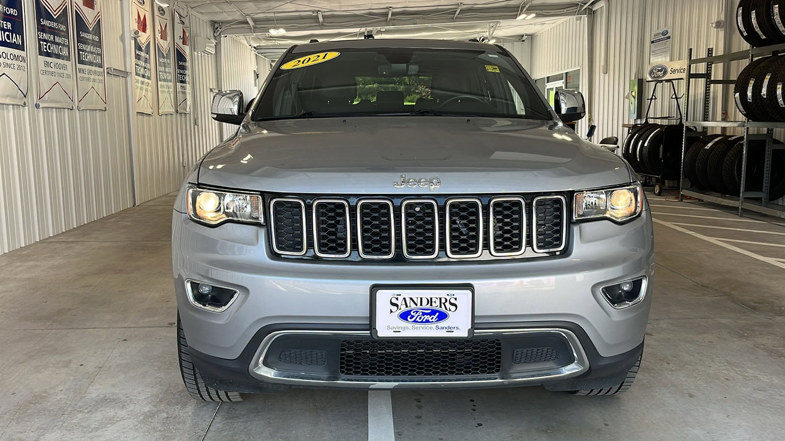 Used 2021 Jeep Grand Cherokee Limited with VIN 1C4RJFBG7MC664575 for sale in Jacksonville, NC