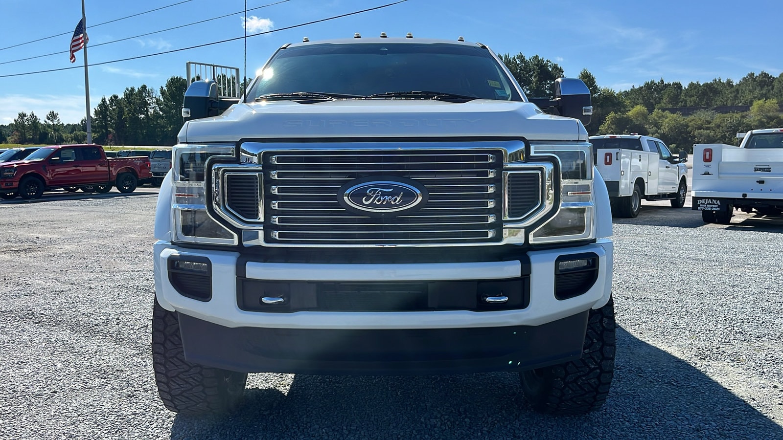 Used 2022 Ford F-450 Super Duty Platinum with VIN 1FT8W4DT4NED70763 for sale in Jacksonville, NC