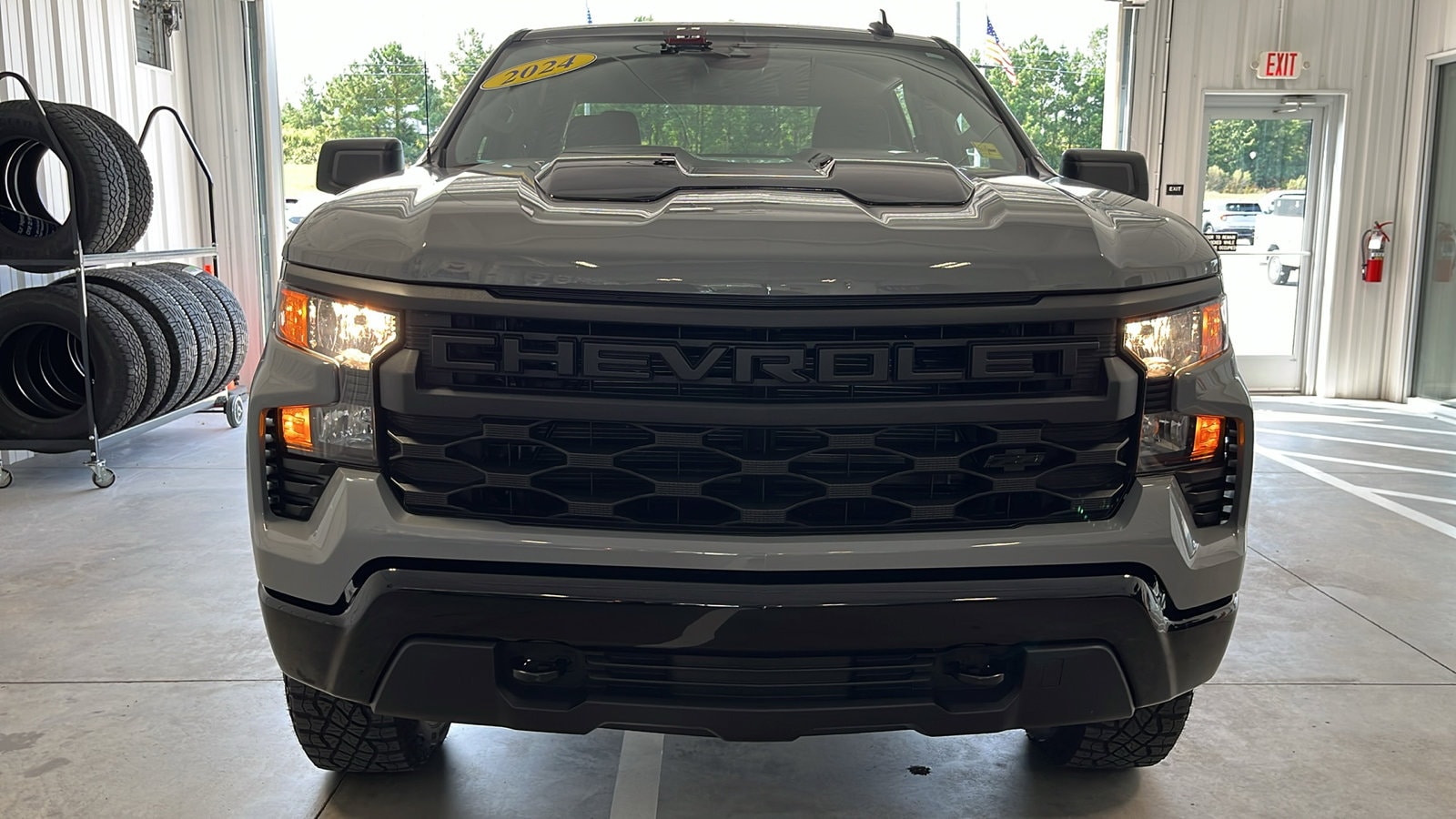 Used 2024 Chevrolet Silverado 1500 Custom with VIN 3GCUDCED9RG299208 for sale in Jacksonville, NC