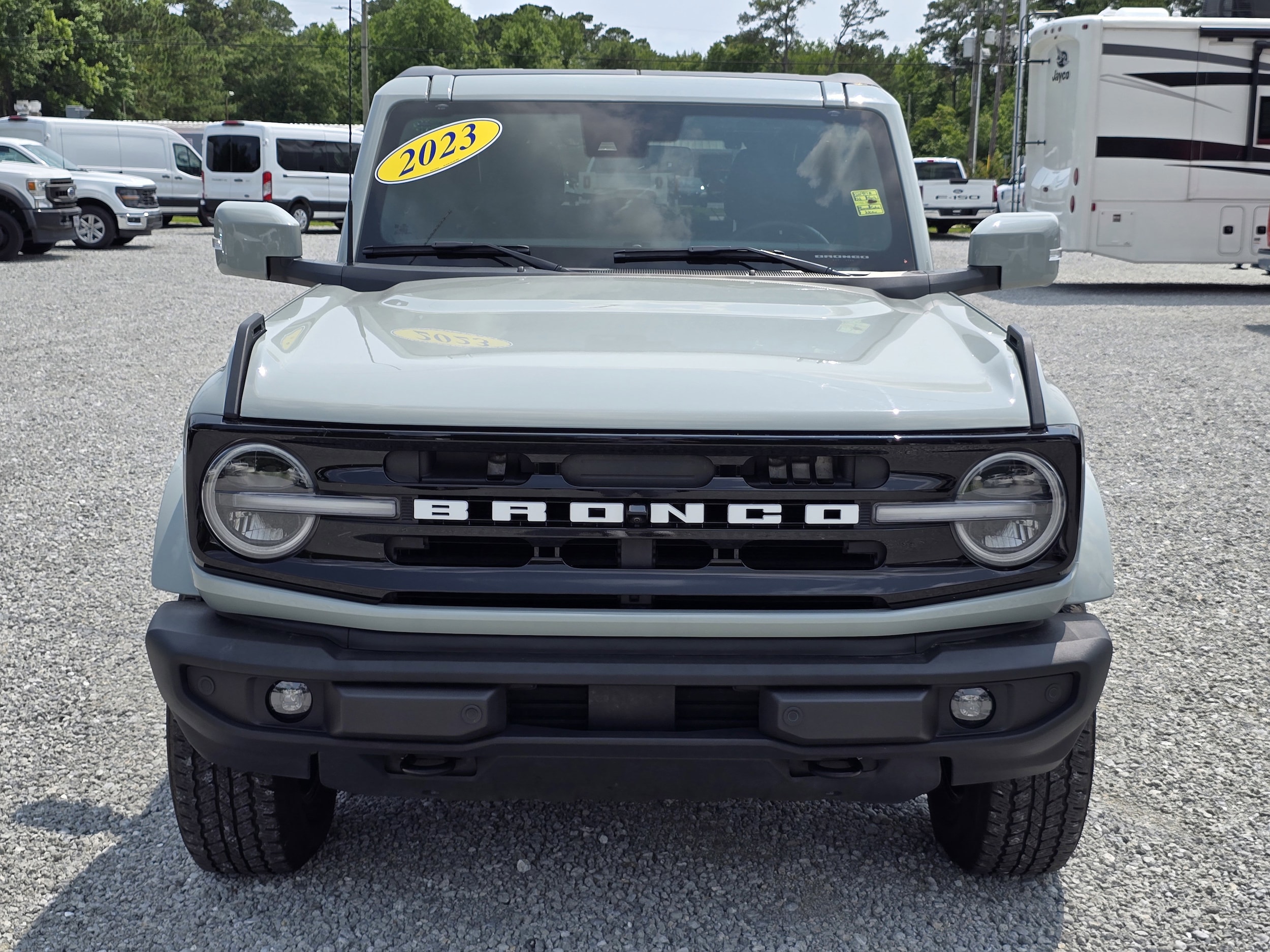 Used 2023 Ford Bronco 4-Door Outer Banks with VIN 1FMEE5BP5PLB60037 for sale in Jacksonville, NC
