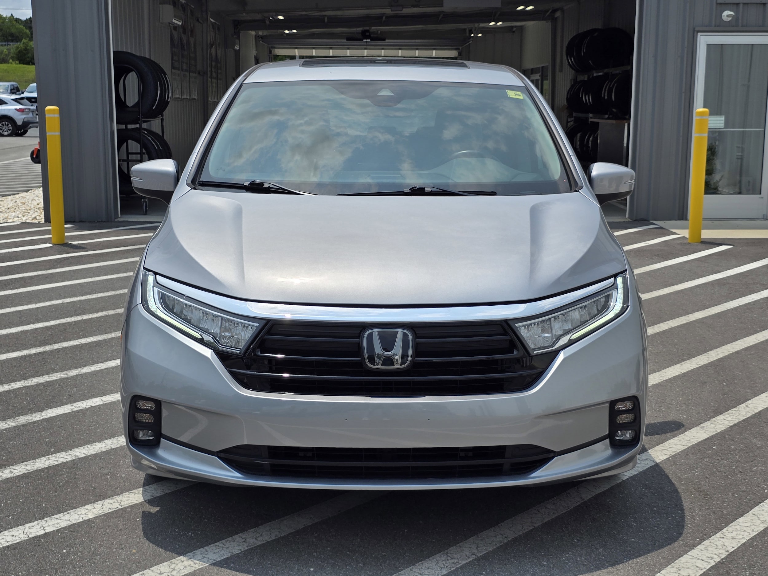 Used 2022 Honda Odyssey EX-L with VIN 5FNRL6H71NB038140 for sale in Jacksonville, NC