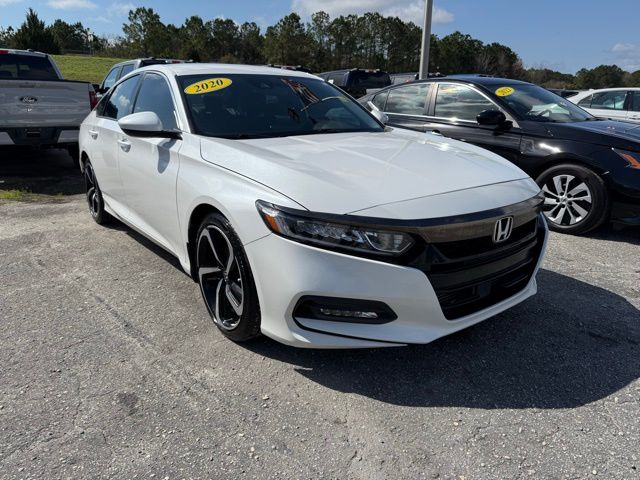 Used 2020 Honda Accord Sport with VIN 1HGCV1F38LA141825 for sale in Swansboro, NC