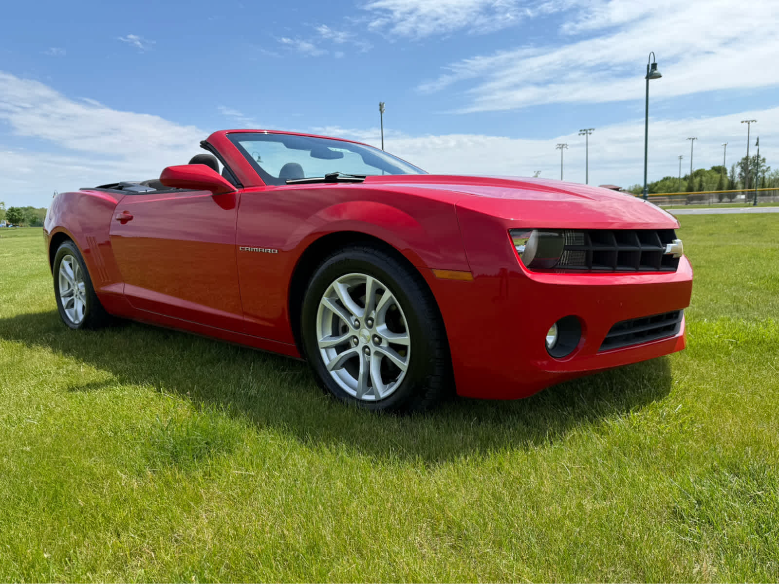 Used 2013 Chevrolet Camaro 1LT with VIN 2G1FB3D3XD9241188 for sale in Shelbyville, IN