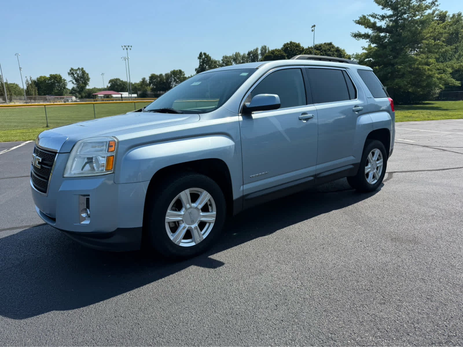 Used 2014 GMC Terrain SLE-2 with VIN 2GKALREK5E6223289 for sale in Shelbyville, IN