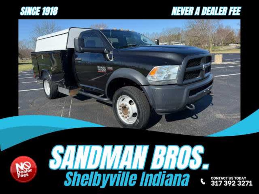 Used 2016 Ram 5500 Tradesman 4WD Reg Cab 144 WB 60 CA 4WD Reg Cab 144 WB 60 CA