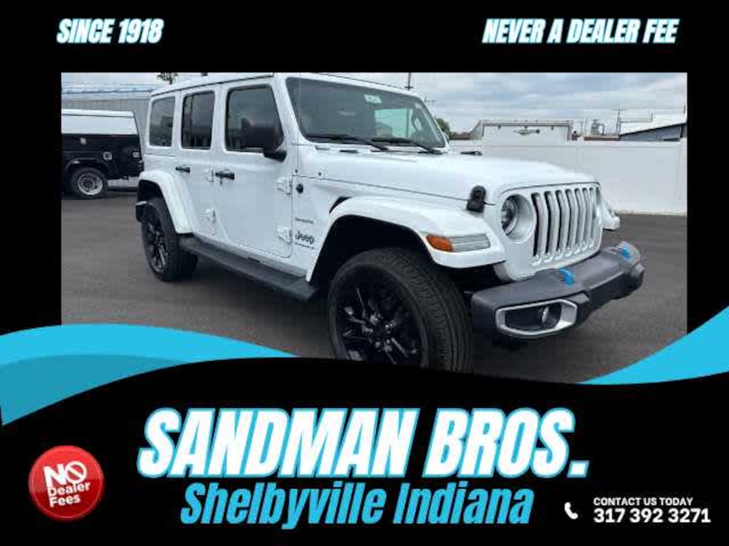 Used 2023 Jeep Wrangler 4xe Sahara 4x4