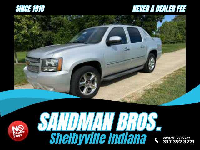 Used 2013 Chevrolet Avalanche LTZ with VIN 3GNTKGE7XDG149935 for sale in Shelbyville, IN