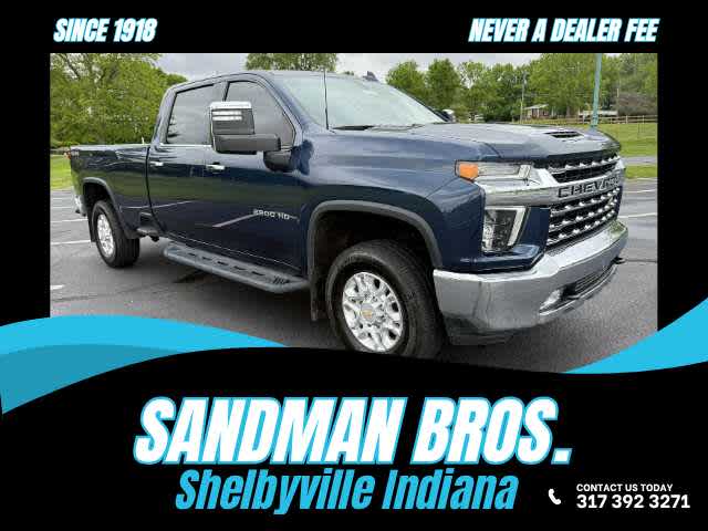 Used 2021 Chevrolet Silverado 2500HD LTZ with VIN 1GC4YPEY3MF285023 for sale in Shelbyville, IN