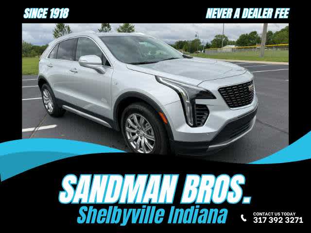 Used 2021 Cadillac XT4 Premium Luxury with VIN 1GYFZDR47MF055118 for sale in Shelbyville, IN