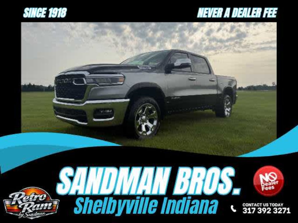 New 2026 Ram 1500 BIG HORN CREW CAB 4X4 5'7 BOX Pickup