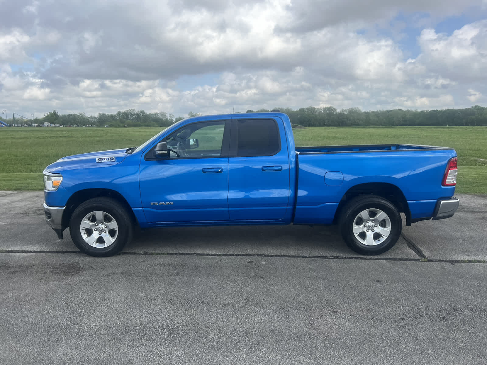 Used 2021 RAM Ram 1500 Pickup Big Horn/Lone Star with VIN 1C6RRFBG4MN805218 for sale in Shelbyville, IN