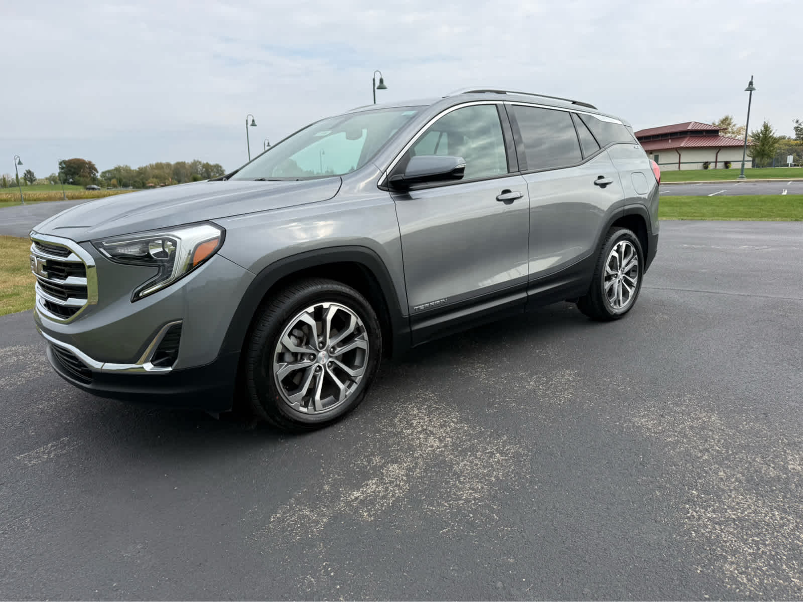 Used 2019 GMC Terrain SLT with VIN 3GKALPEXXKL395924 for sale in Shelbyville, IN
