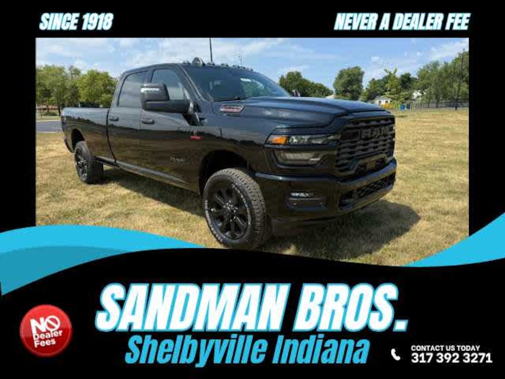 New 2026 Ram 3500 BIG HORN CREW CAB 4X4 8' BOX Pickup