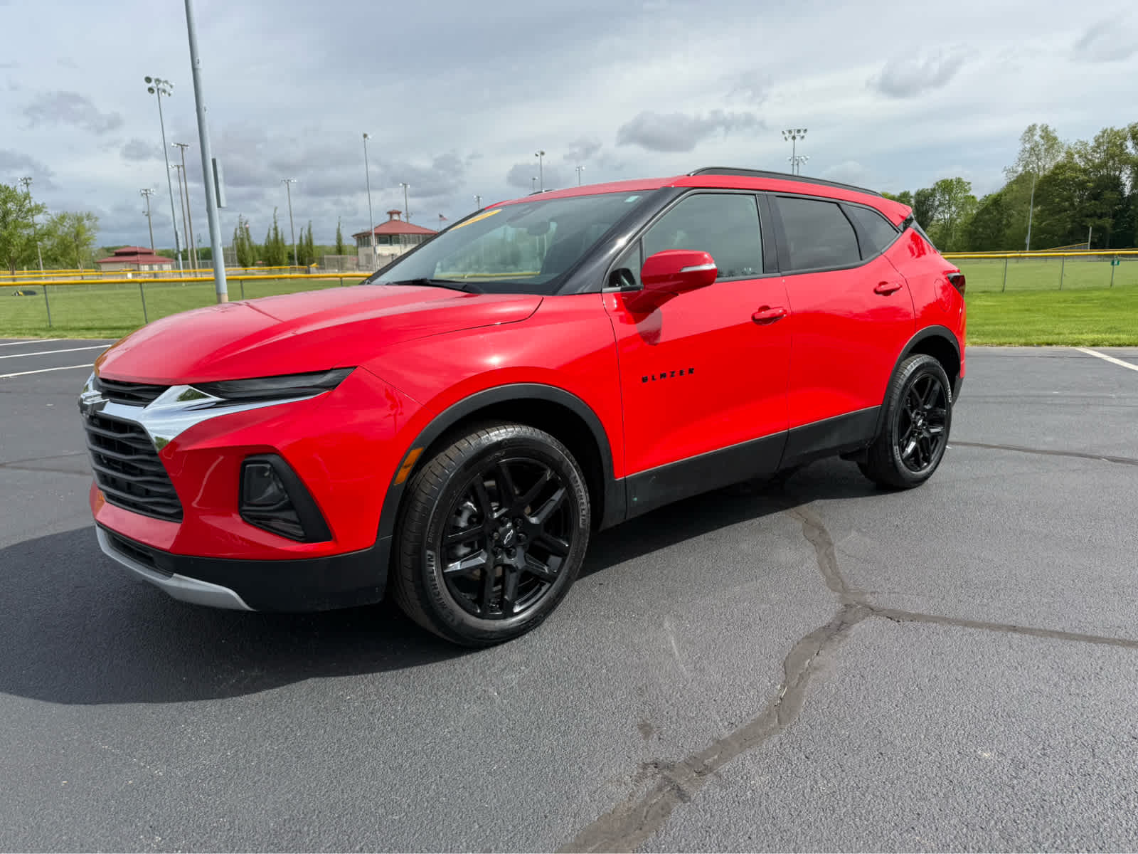 Used 2022 Chevrolet Blazer 2LT with VIN 3GNKBCR46NS151748 for sale in Shelbyville, IN