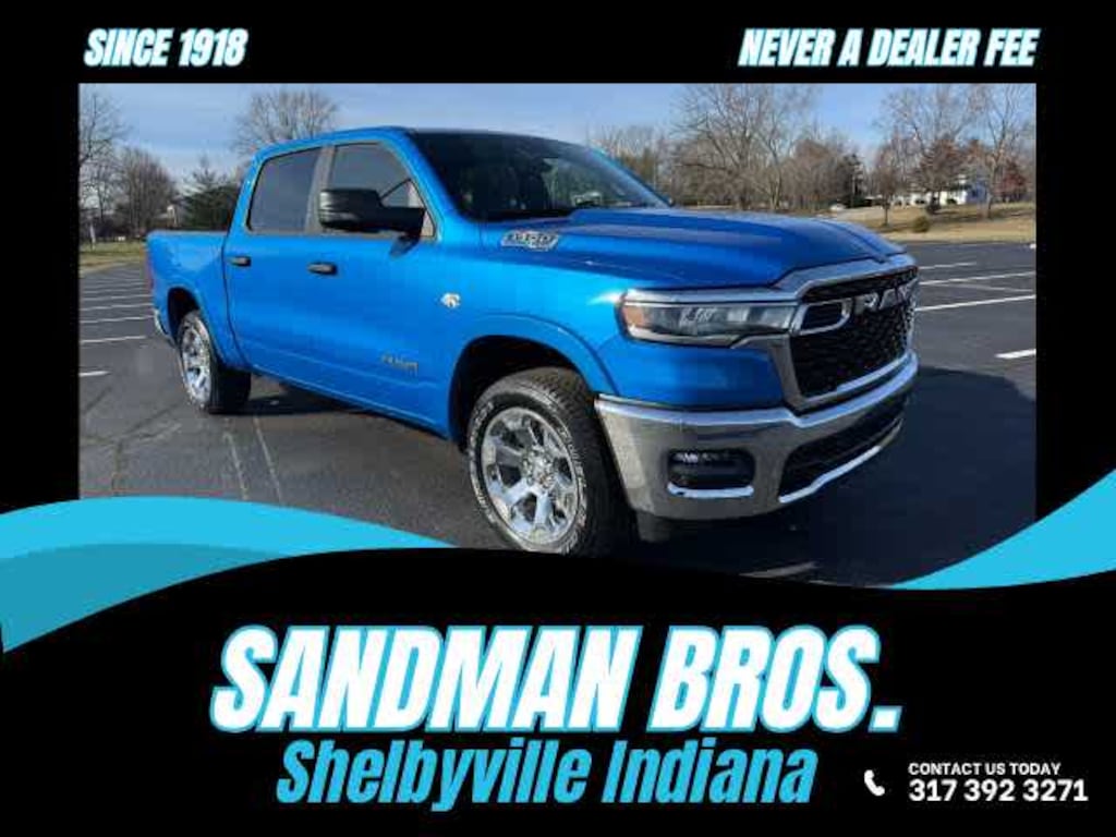 New 2026 Ram 1500 BIG HORN CREW CAB 4X4 5'7 BOX Pickup