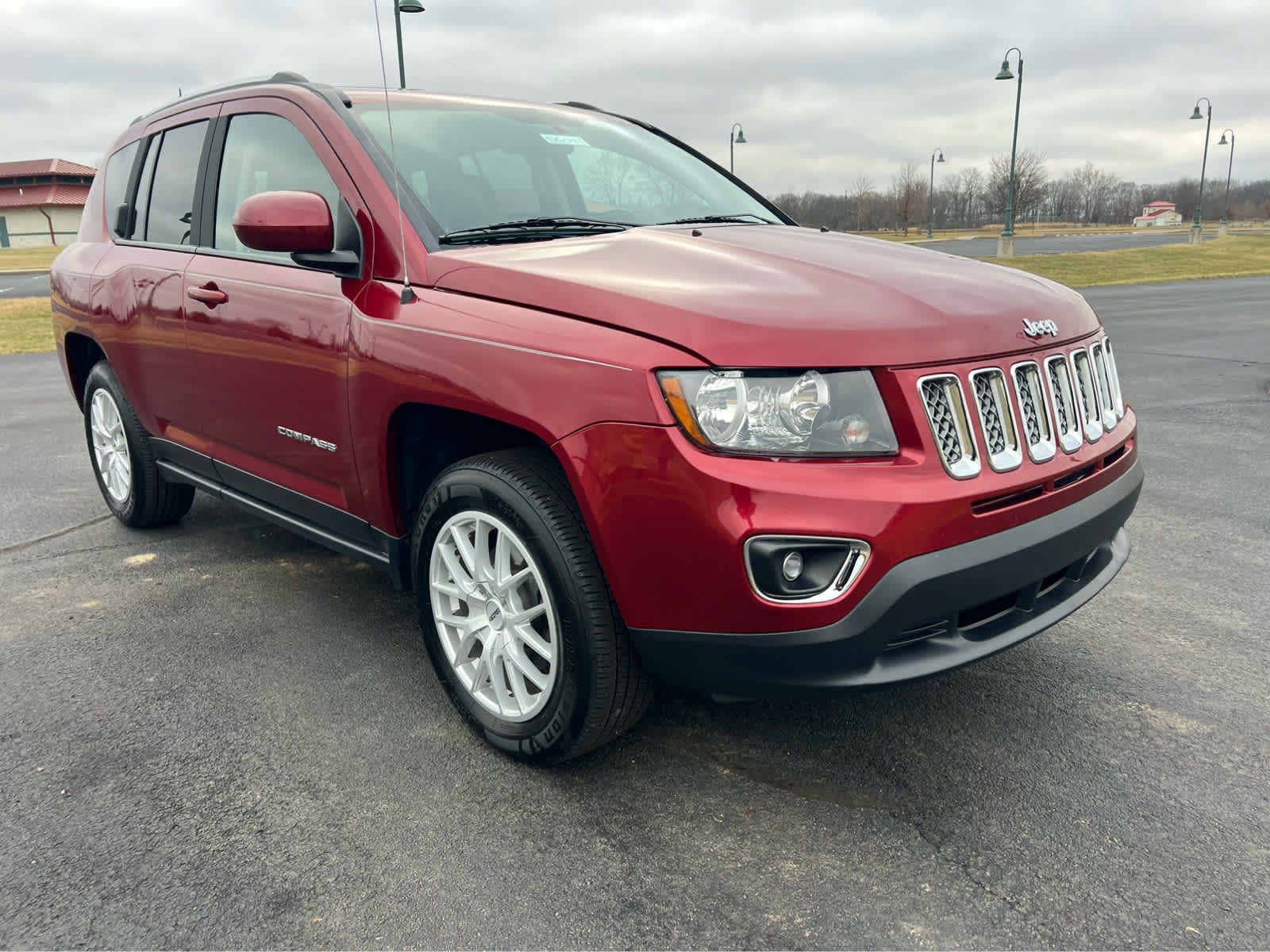 Used 2015 Jeep Compass Latitude with VIN 1C4NJDEBXFD308007 for sale in Shelbyville, IN