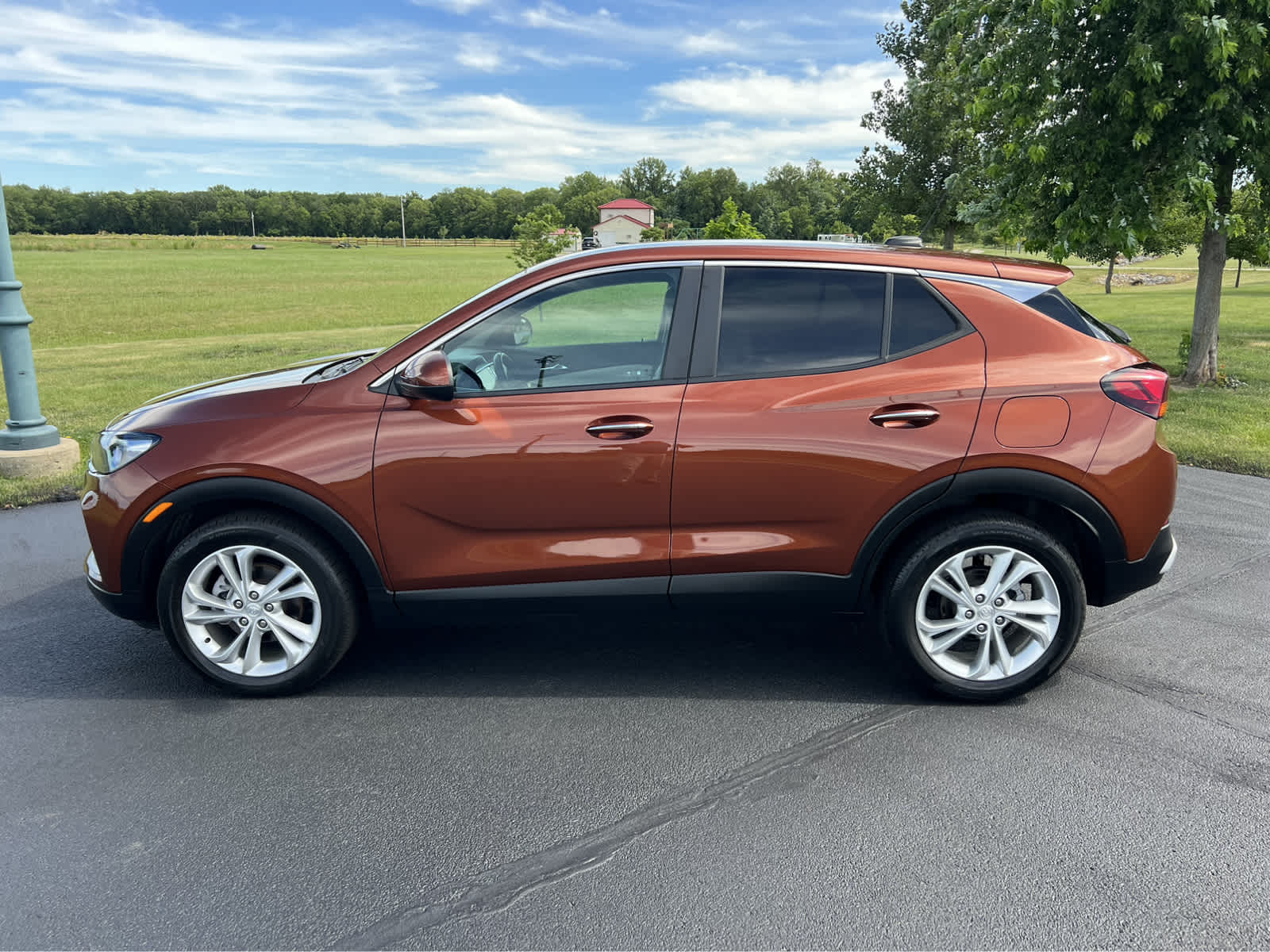 Used 2021 Buick Encore GX Preferred with VIN KL4MMBS29MB155151 for sale in Shelbyville, IN