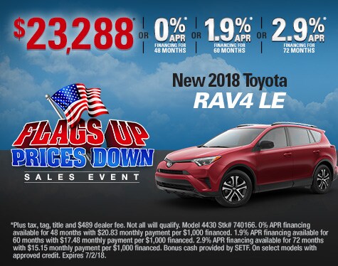 New 2018 Toyota RAV4 Albertville AL serving Huntsville & Guntersville