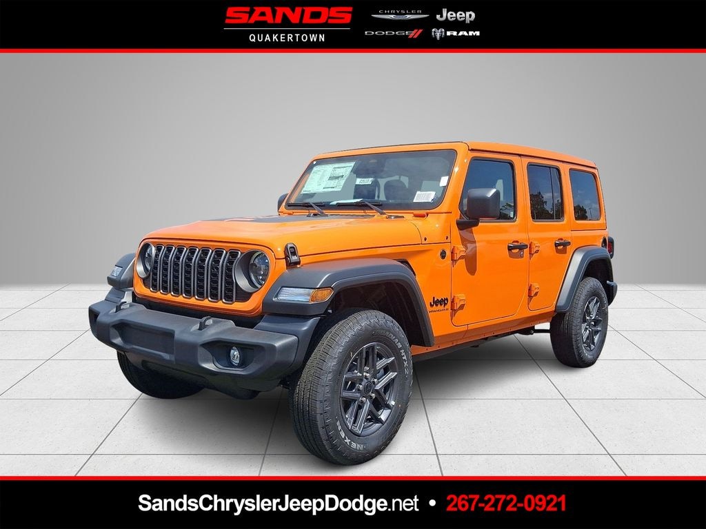 New 2025 Jeep Wrangler 4-DOOR SPORT S Sport Utility