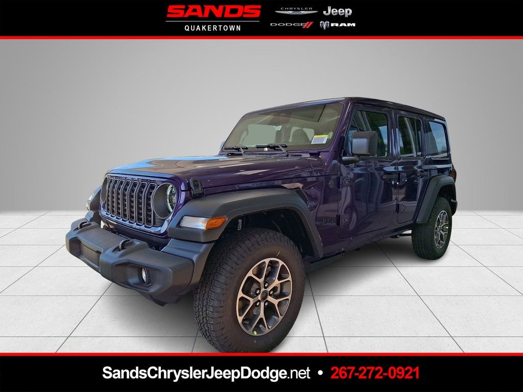 New 2026 Jeep Wrangler 4-DOOR SPORT S Sport Utility