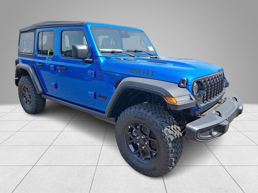 New 2026 Jeep Wrangler 4-DOOR WILLYS Sport Utility
