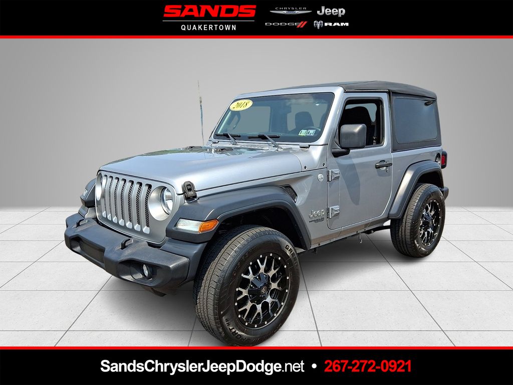 Used 2018 Jeep All-New Wrangler Sport S with VIN 1C4GJXAG3JW152790 for sale in Quakertown, PA